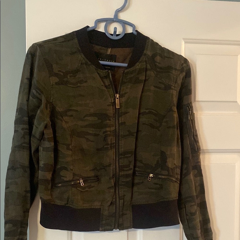 Camo Bomber Jacket